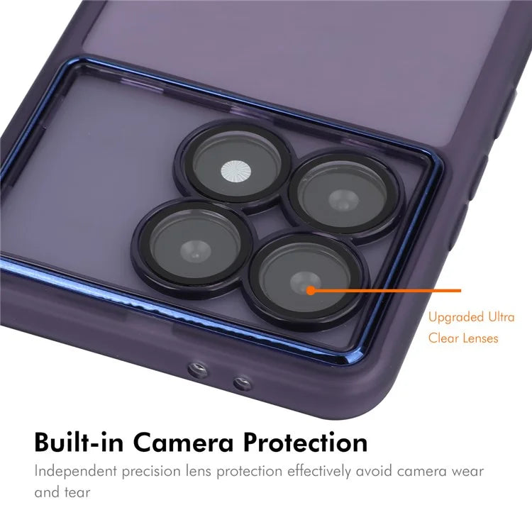 ENKAY HAT PRINCE For Xiaomi Redmi K70 Pro 5G  /  K70 5G Case Matte TPU Phone Cover with Lens Film