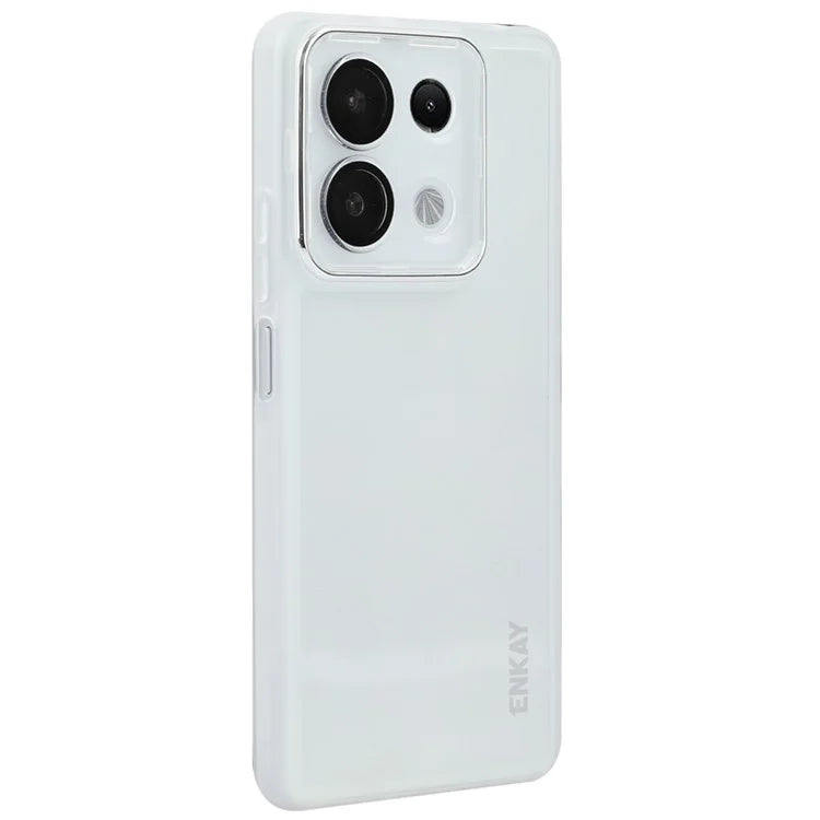 ENKAY HAT PRINCE For Xiaomi Poco X6 5G  /  Note 13 Pro 5G Case Matte TPU Phone Cover with Lens Film