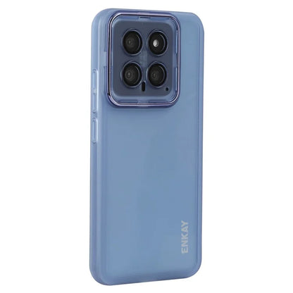 ENKAY HAT PRINCE For Xiaomi 14 Pro Case Matte TPU Phone Cover with Lens Film