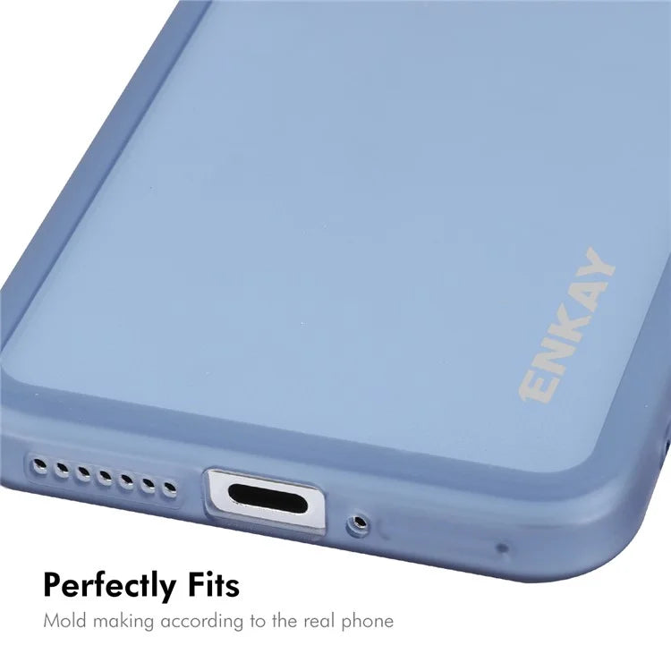 ENKAY HAT PRINCE For Xiaomi 14 Case Matte TPU Phone Cover with Lens Film