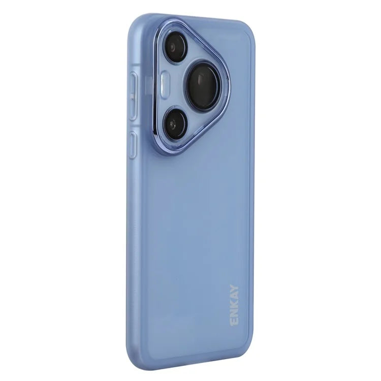ENKAY HAT PRINCE For Huawei Pura 70 Pro+  /  70 Pro Case Matte TPU Phone Cover with Lens Film