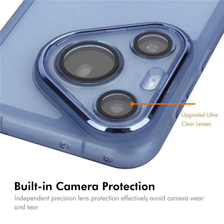ENKAY HAT PRINCE For Huawei Pura 70 Case Matte TPU Phone Cover with Lens Film