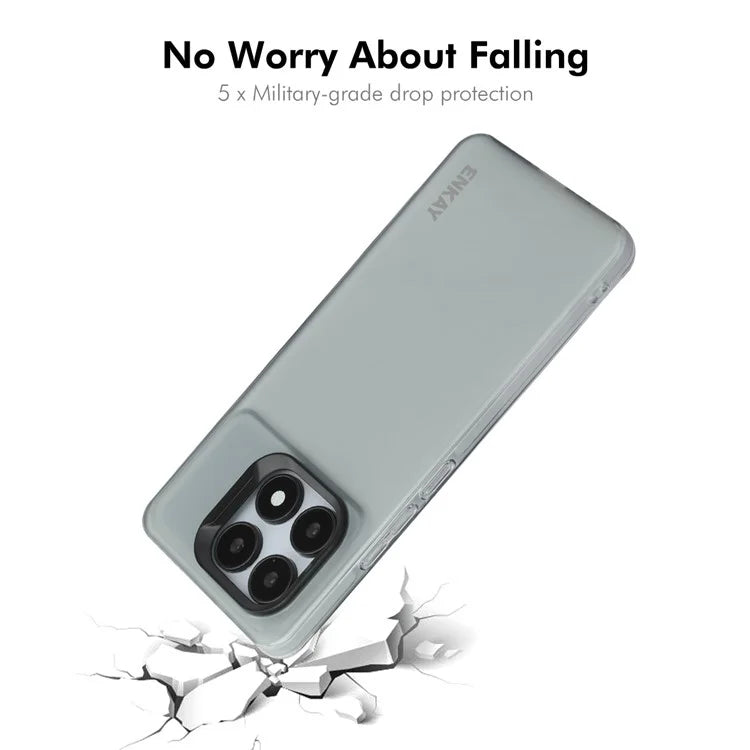 ENKAY HAT PRINCE For Xiaomi Redmi K70E 5G / Poco X6 Pro 5G Case Translucent Matte TPU Shockproof Phone Case