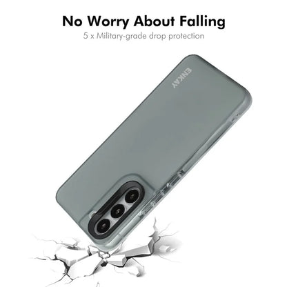 ENKAY HAT PRINCE For Samsung Galaxy S23+ Case Translucent Matte TPU Shockproof Phone Case