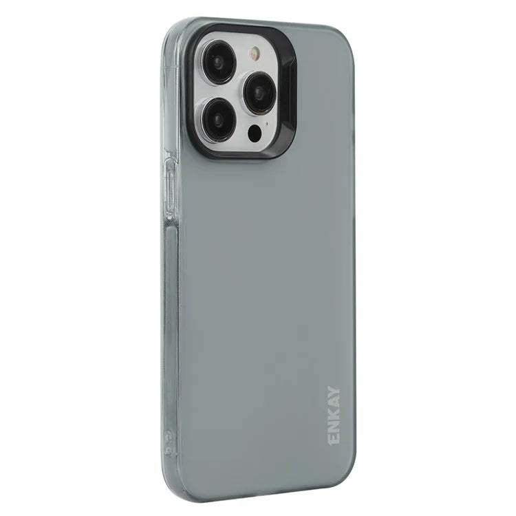 ENKAY HAT PRINCE For iPhone 14 Pro Case Translucent Matte TPU Shockproof Phone Case