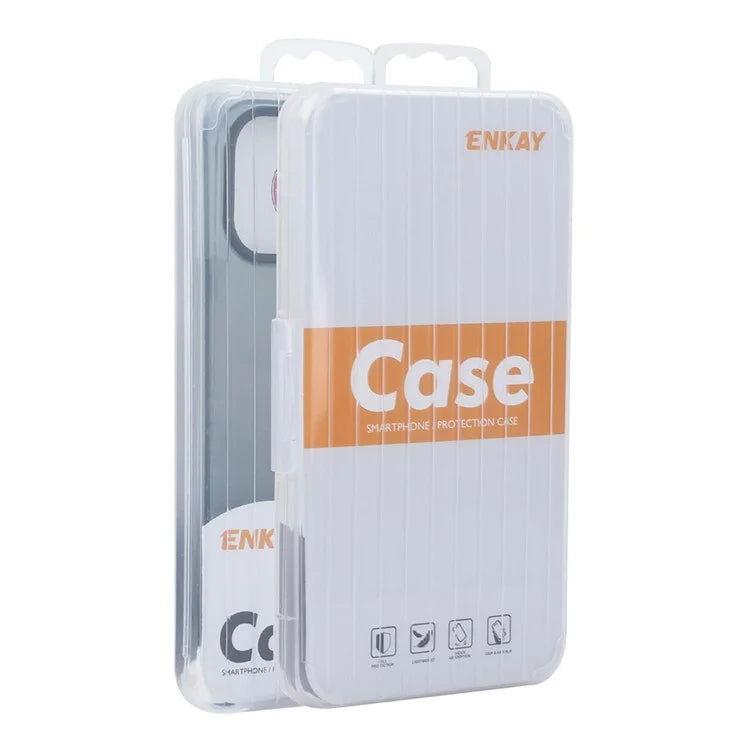 ENKAY HAT PRINCE For iPhone 14 Pro Case Translucent Matte TPU Shockproof Phone Case