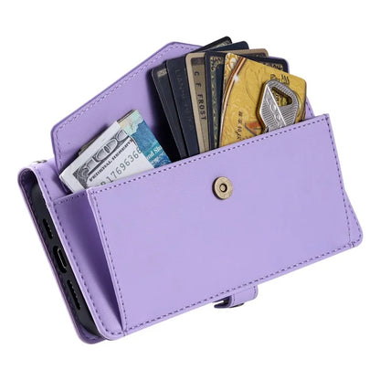 For Samsung Galaxy A06 Leather Case with Wrist Strap Wallet Stand Phone Cover