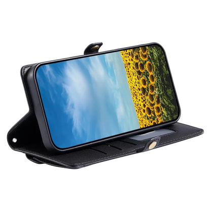 For Samsung Galaxy A06 Leather Case with Wrist Strap Wallet Stand Phone Cover