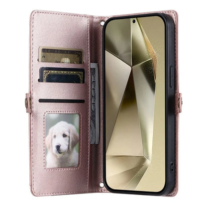 For Samsung Galaxy A16 5G Leather Case with Wrist Strap Wallet Stand Phone Cover