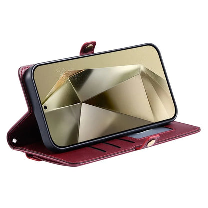 For Samsung Galaxy A16 5G Leather Case with Wrist Strap Wallet Stand Phone Cover