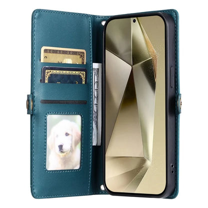 For Samsung Galaxy A16 5G Leather Case with Wrist Strap Wallet Stand Phone Cover