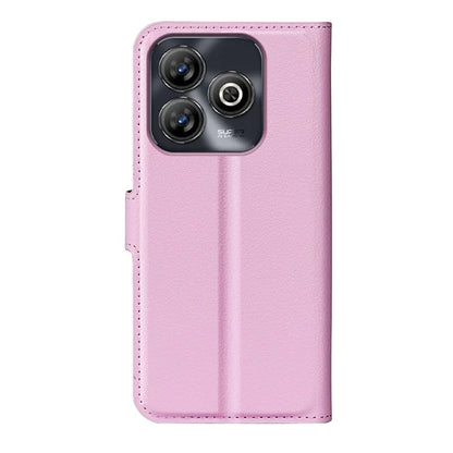 For ZTE Blade A75 4G Case Litchi Texture Shockproof Leather Wallet Phone Cover