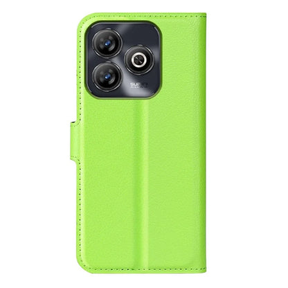 For ZTE Blade A75 4G Case Litchi Texture Shockproof Leather Wallet Phone Cover