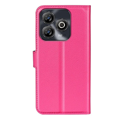 For ZTE Blade A75 4G Case Litchi Texture Shockproof Leather Wallet Phone Cover