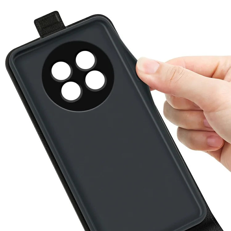 For Realme 13 Pro 5G Case with Card Slots Vertical Flip Leather Phone Cover