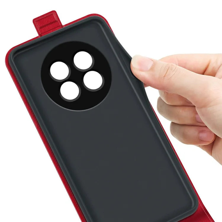 For Realme 13 Pro 5G Case with Card Slots Vertical Flip Leather Phone Cover