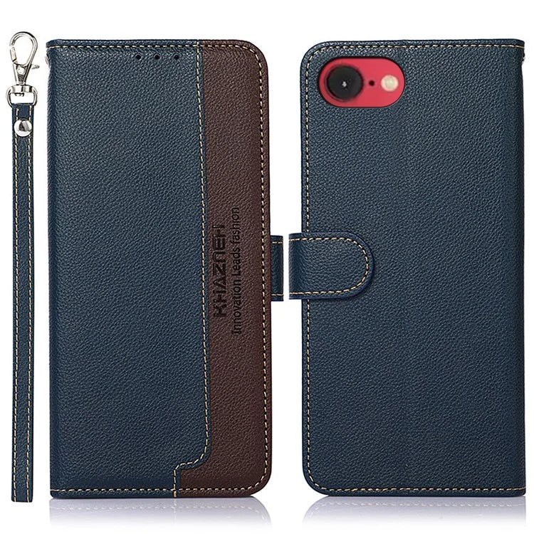 KHAZNEH For iPhone SE (2024) Case RFID Blocking Wallet PU Leather Phone Cover