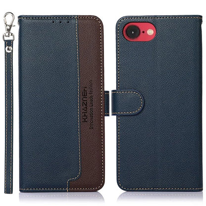 KHAZNEH For iPhone SE (2024) Case RFID Blocking Wallet PU Leather Phone Cover