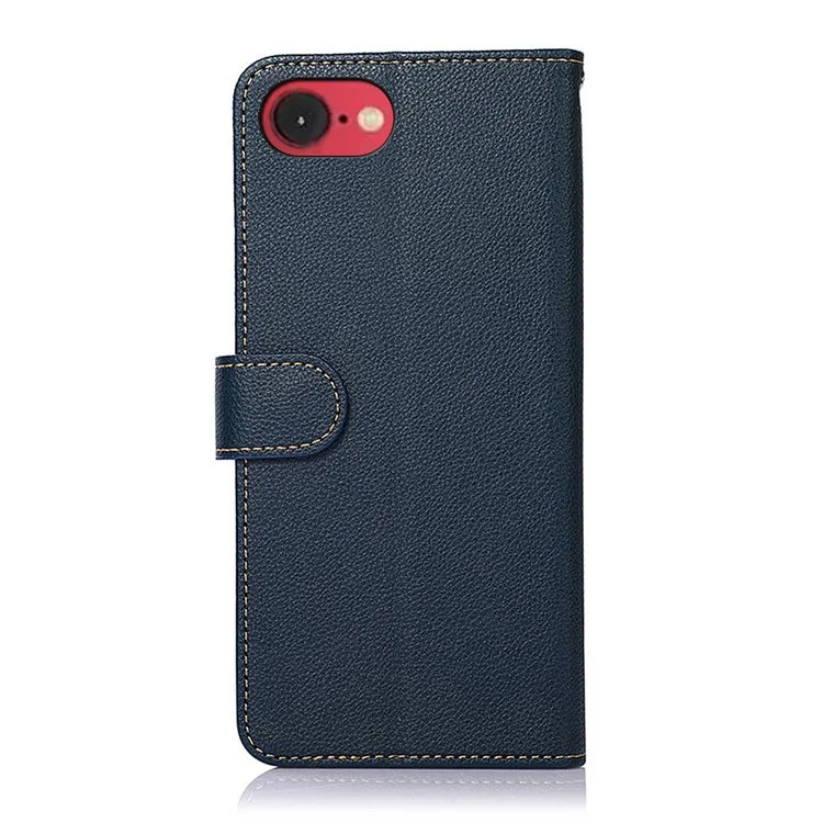 KHAZNEH For iPhone SE (2024) Case RFID Blocking Wallet PU Leather Phone Cover