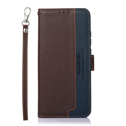 KHAZNEH For iPhone SE (2024) Case RFID Blocking Wallet PU Leather Phone Cover