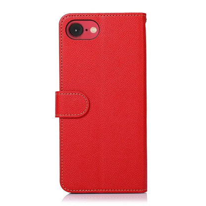 KHAZNEH For iPhone SE (2024) Case RFID Blocking Wallet PU Leather Phone Cover