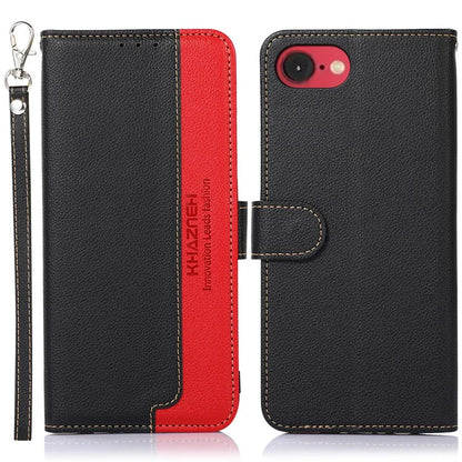 KHAZNEH For iPhone SE (2024) Case RFID Blocking Wallet PU Leather Phone Cover