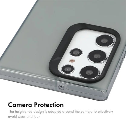 ENKAY HAT PRINCE For Samsung Galaxy S24 Ultra Case Translucent Matte TPU Shockproof Phone Case