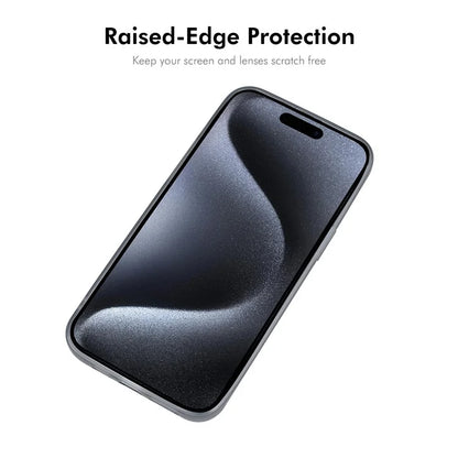 ENKAY HAT PRINCE For iPhone 15 Plus Case Translucent Matte TPU Shockproof Phone Case