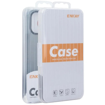 ENKAY HAT PRINCE For iPhone 15 Plus Case Translucent Matte TPU Shockproof Phone Case