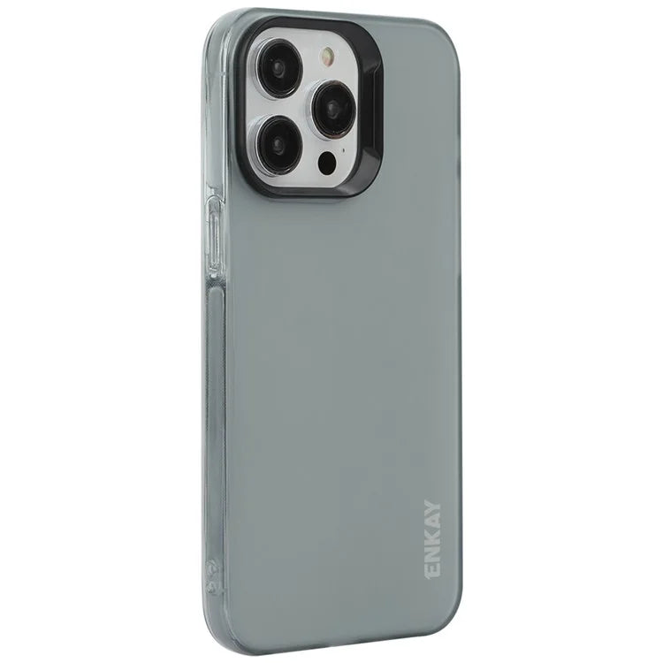 ENKAY HAT PRINCE For iPhone 16 Pro Case Translucent Matte TPU Shockproof Phone Case