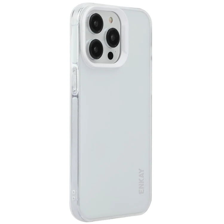 ENKAY HAT PRINCE For iPhone 16 Pro Case Translucent Matte TPU Shockproof Phone Case