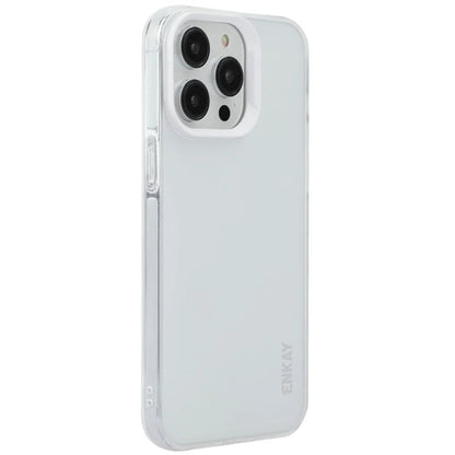 ENKAY HAT PRINCE For iPhone 16 Pro Case Translucent Matte TPU Shockproof Phone Case