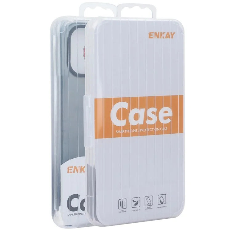 ENKAY HAT PRINCE For iPhone 16 Pro Case Translucent Matte TPU Shockproof Phone Case