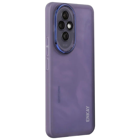 ENKAY HAT PRINCE For Honor 200 Pro 5G Case Matte TPU Phone Cover with Lens Film