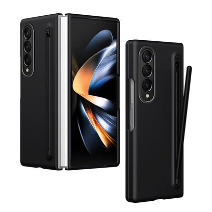 For Samsung Galaxy Z Fold3 5G Case Hard PC Phone Cover with Stylus