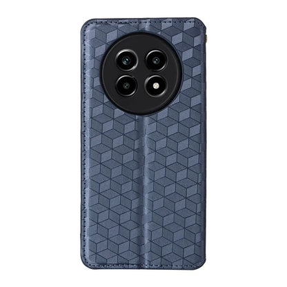 For Realme 13 Pro+ 5G / 13 Pro 5G Wallet Case Rhombus Imprinted Leather Phone Cover