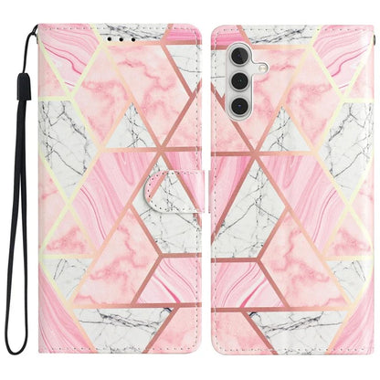 For Samsung Galaxy S24 FE Wallet Case PU Leather Pattern Printing Stand Phone Cover with Strap
