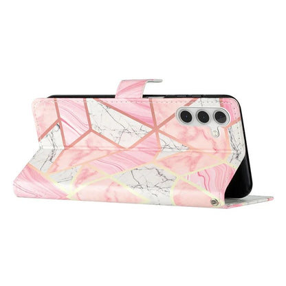 For Samsung Galaxy S24 FE Wallet Case PU Leather Pattern Printing Stand Phone Cover with Strap