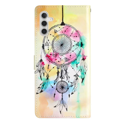 For Samsung Galaxy S24 FE Wallet Case PU Leather Pattern Printing Stand Phone Cover with Strap