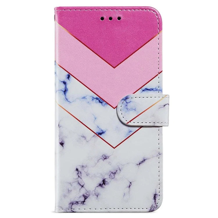 For Samsung Galaxy S24 FE Wallet Case PU Leather Pattern Printing Stand Phone Cover with Strap
