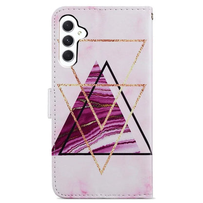 For Samsung Galaxy S24 FE Wallet Case PU Leather Pattern Printing Stand Phone Cover with Strap