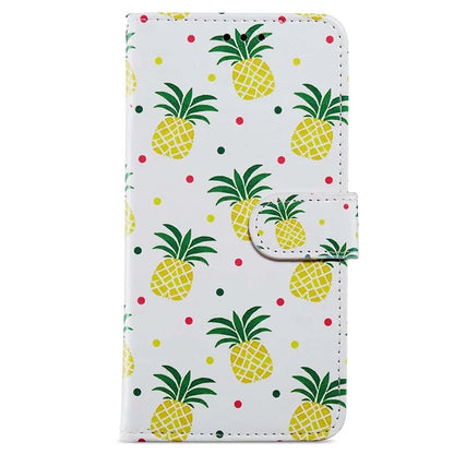 For Samsung Galaxy S24 FE Wallet Case PU Leather Pattern Printing Stand Phone Cover with Strap