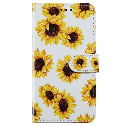 For Samsung Galaxy S24 FE Wallet Case PU Leather Pattern Printing Stand Phone Cover with Strap