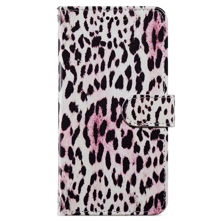For Samsung Galaxy S24 FE Wallet Case PU Leather Pattern Printing Stand Phone Cover with Strap