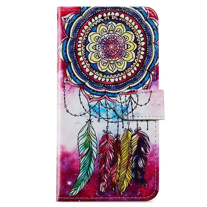 For Samsung Galaxy S24 FE Wallet Case PU Leather Pattern Printing Stand Phone Cover with Strap
