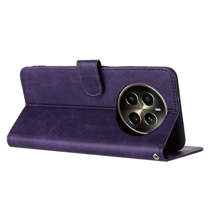 For Realme Narzo 70 5G / Narzo 70 Pro 5G / P1 5G / 12 4G / 12+ 5G Case Flip Stand PU Leather Wallet Phone Cover Calf Texture