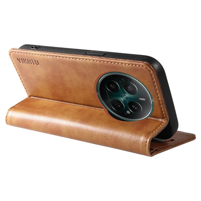 YIKATU YK-006 For Realme Narzo 70 5G / Narzo 70 Pro 5G / P1 5G / 12 4G / 12+ 5G Case Wallet Litchi Grain Leather Phone Cover