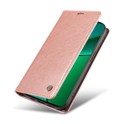 YIKATU YK-006 For Realme Narzo 70 5G / Narzo 70 Pro 5G / P1 5G / 12 4G / 12+ 5G Case Wallet Litchi Grain Leather Phone Cover