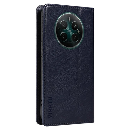 YIKATU YK-006 For Realme Narzo 70 5G / Narzo 70 Pro 5G / P1 5G / 12 4G / 12+ 5G Case Wallet Litchi Grain Leather Phone Cover