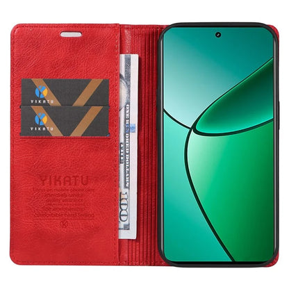 YIKATU YK-006 For Realme Narzo 70 5G / Narzo 70 Pro 5G / P1 5G / 12 4G / 12+ 5G Case Wallet Litchi Grain Leather Phone Cover